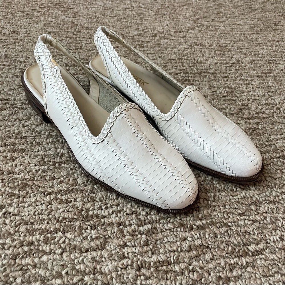 Cabin Creek Woven Slingback Loafers